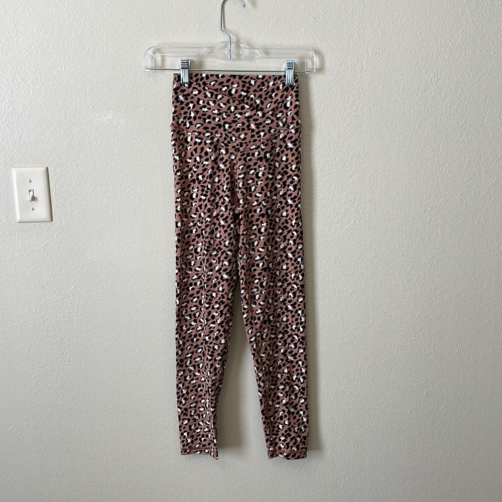 Aerie Cheetah Crossover leggings